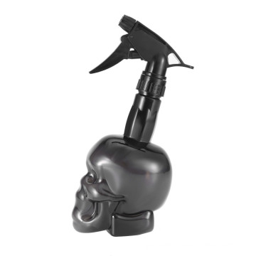 Hairdressing Spray Bottle Refillable Skull Salon Haircut Hair Salon Water Mist Sprayer 500ml Black Barber Styling Cutting Tool